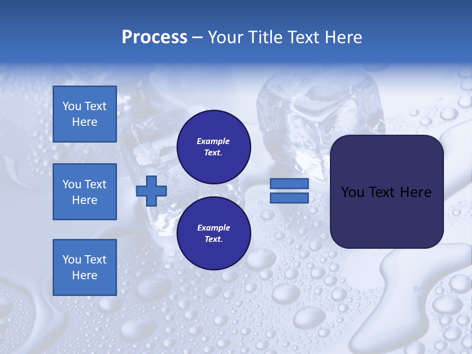 Liquid Submerged Shiny PowerPoint Template