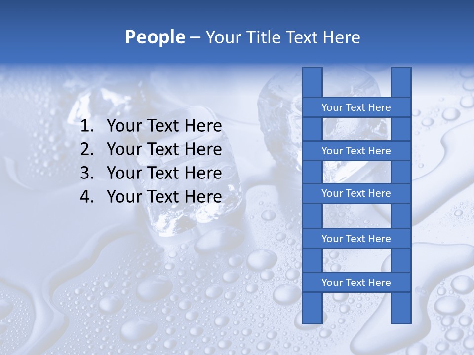 Liquid Submerged Shiny PowerPoint Template