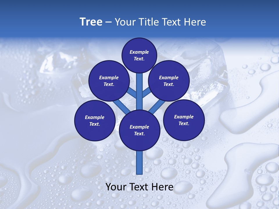 Liquid Submerged Shiny PowerPoint Template