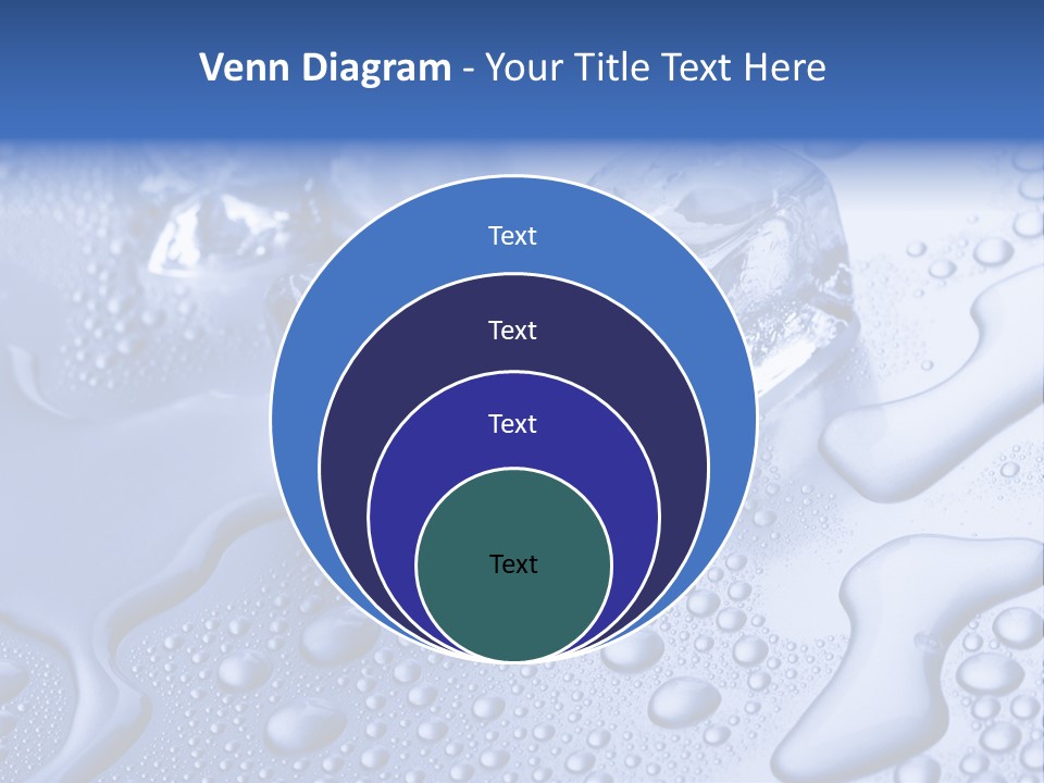 Liquid Submerged Shiny PowerPoint Template