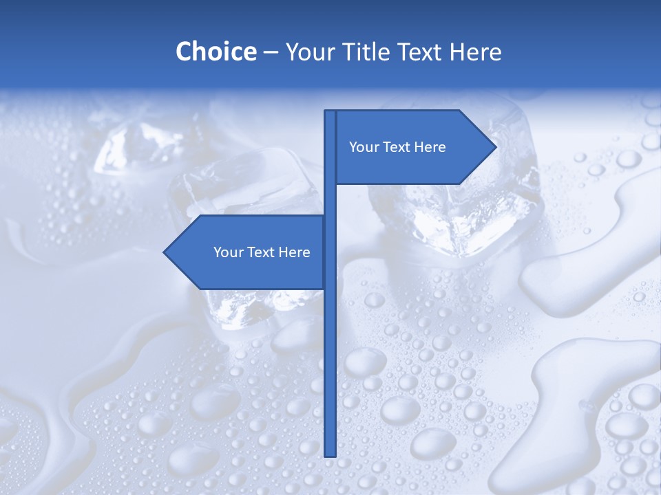 Liquid Submerged Shiny PowerPoint Template