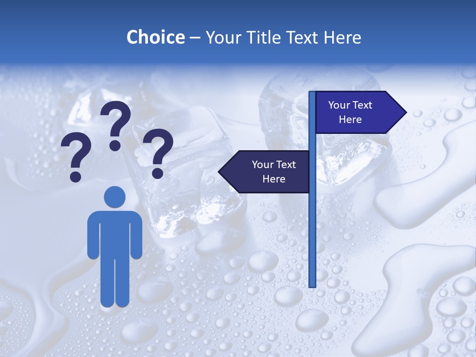 Liquid Submerged Shiny PowerPoint Template