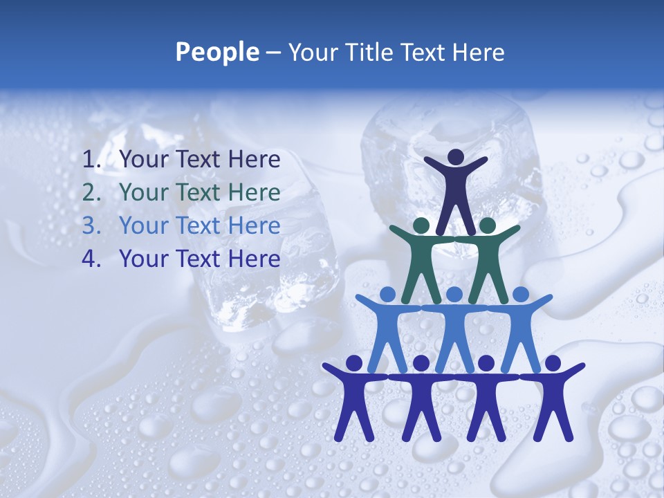 Liquid Submerged Shiny PowerPoint Template