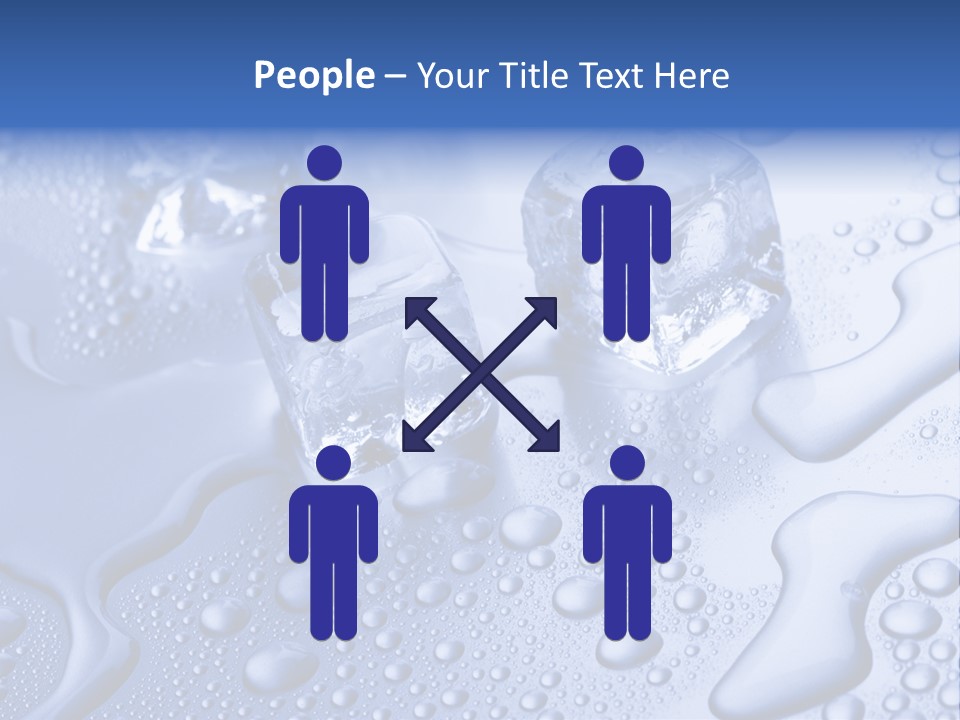 Liquid Submerged Shiny PowerPoint Template