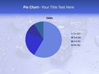 Square Transparent Refrigerator PowerPoint Template