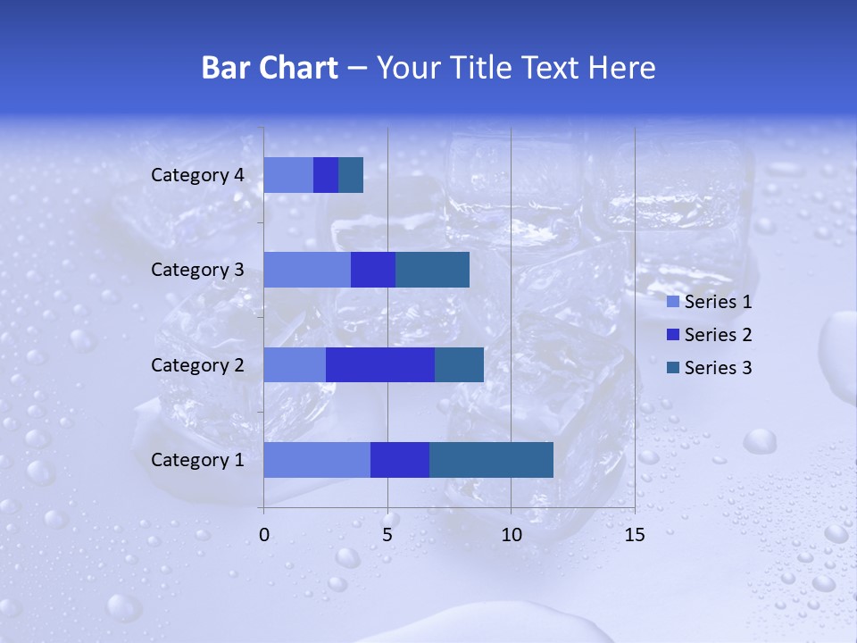 Square Transparent Refrigerator PowerPoint Template