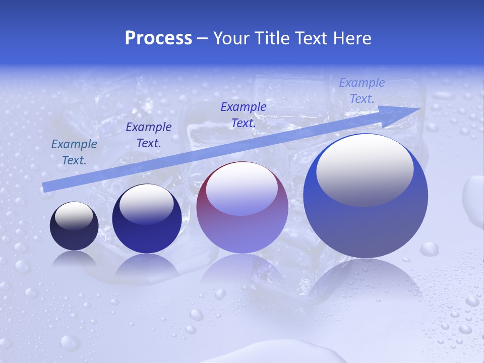 Square Transparent Refrigerator PowerPoint Template