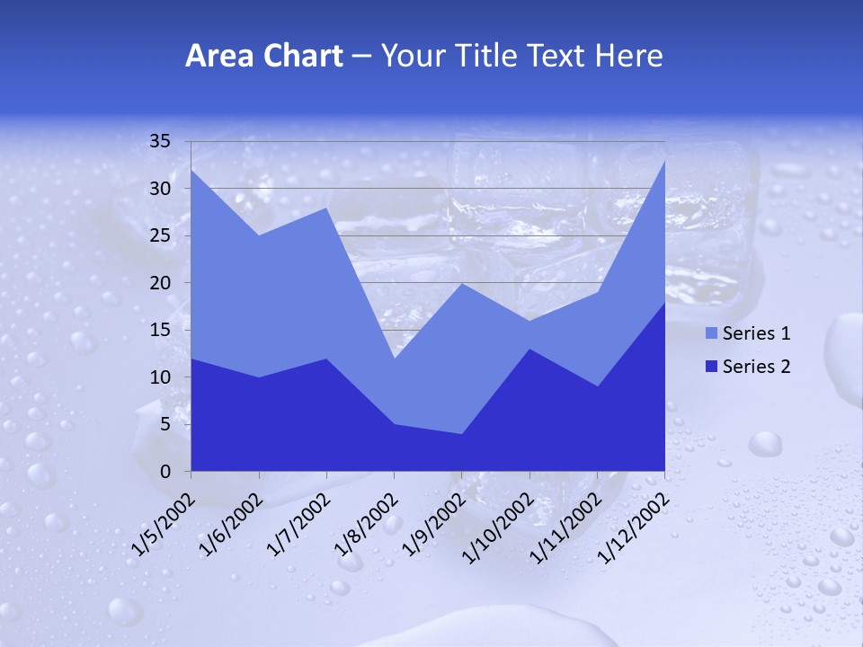 Square Transparent Refrigerator PowerPoint Template