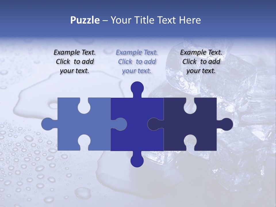 Refrigerator Backgrounds Drop PowerPoint Template