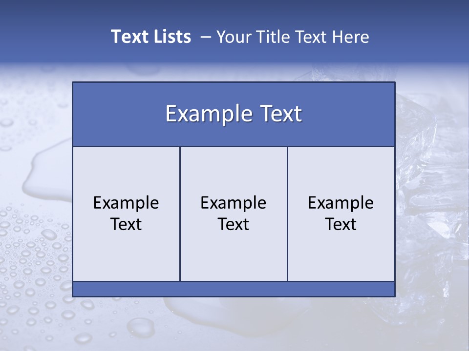 Refrigerator Backgrounds Drop PowerPoint Template