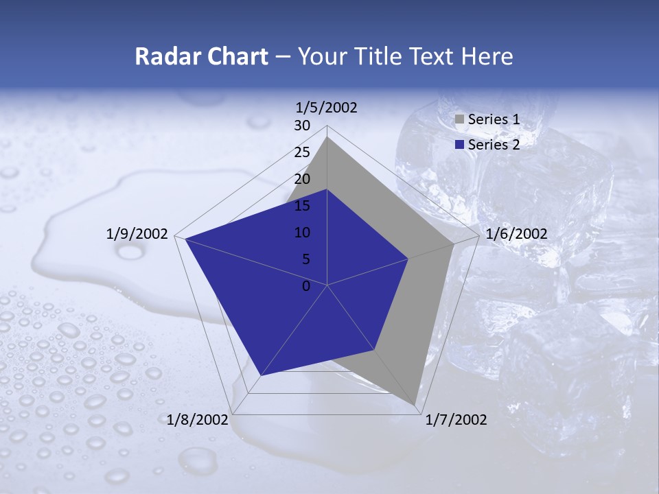 Refrigerator Backgrounds Drop PowerPoint Template