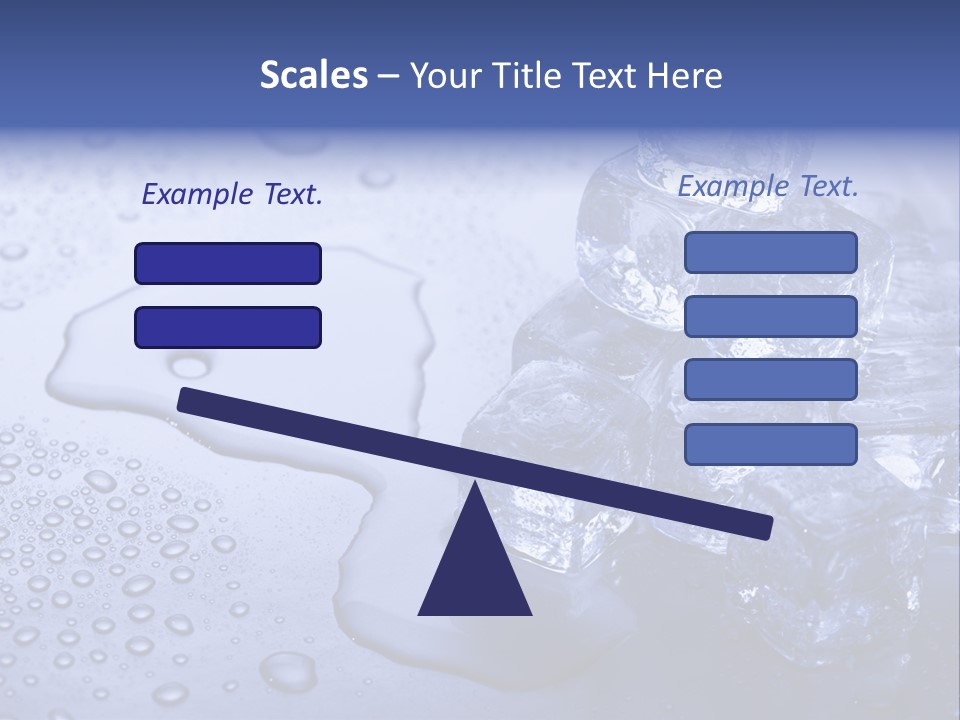 Refrigerator Backgrounds Drop PowerPoint Template