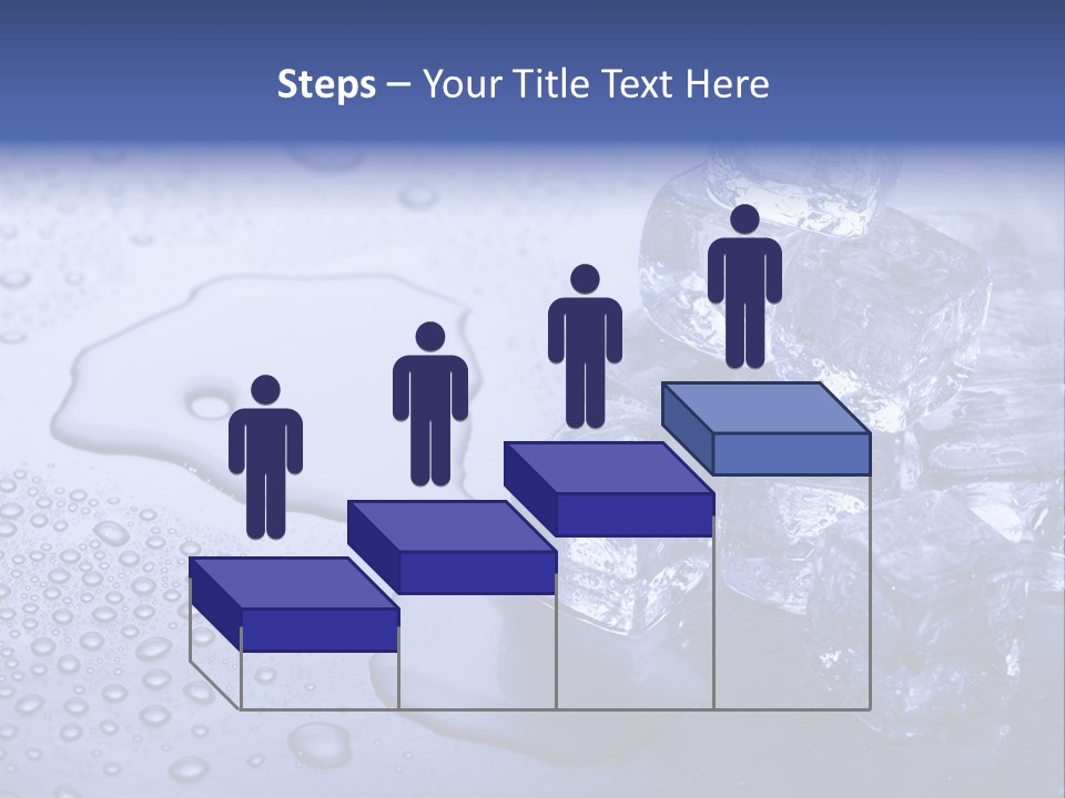 Refrigerator Backgrounds Drop PowerPoint Template