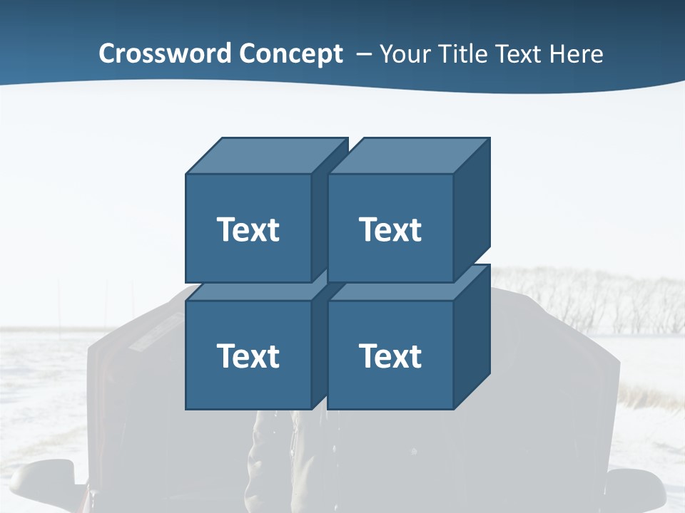 Engine Hood Jeans PowerPoint Template