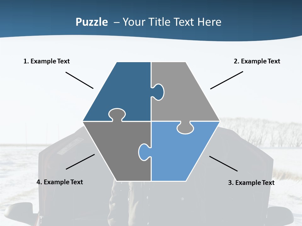 Engine Hood Jeans PowerPoint Template