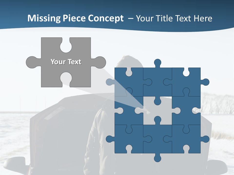 Engine Hood Jeans PowerPoint Template