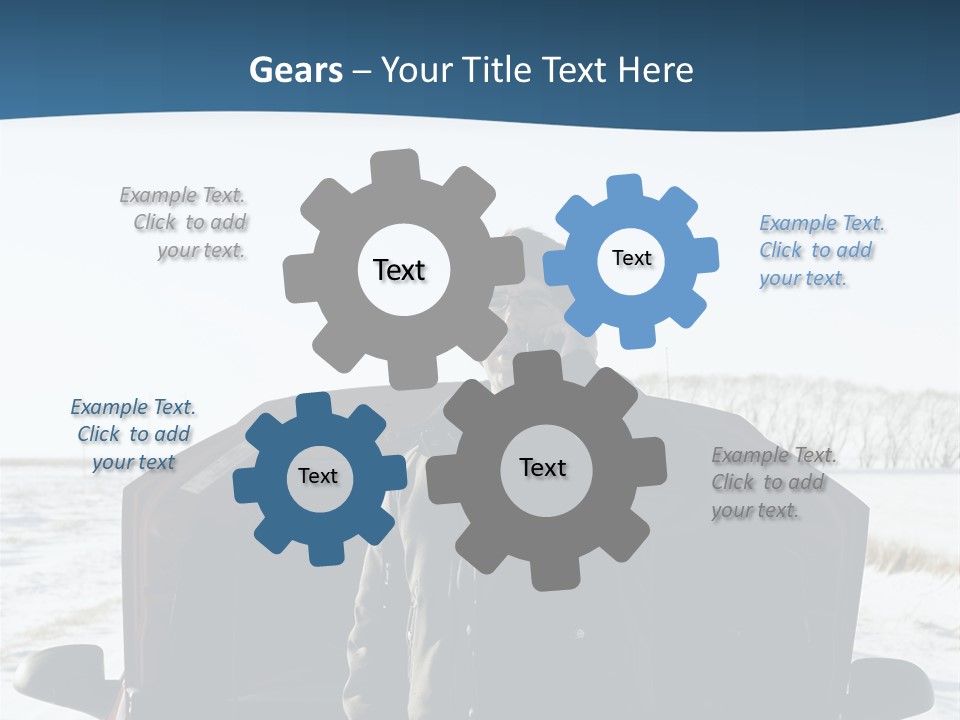 Engine Hood Jeans PowerPoint Template