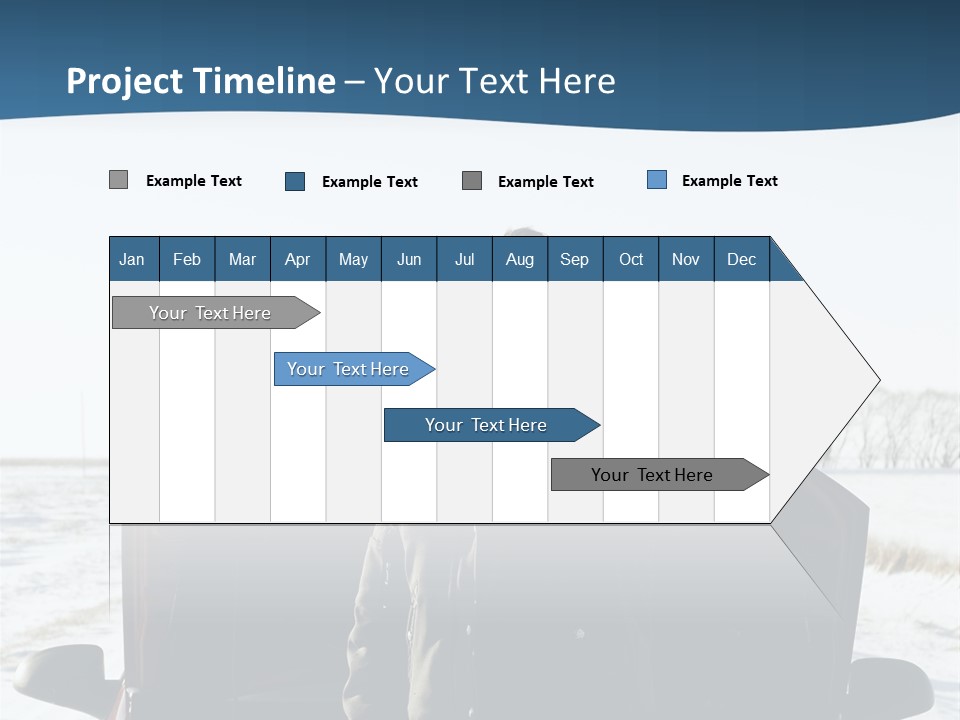 Engine Hood Jeans PowerPoint Template
