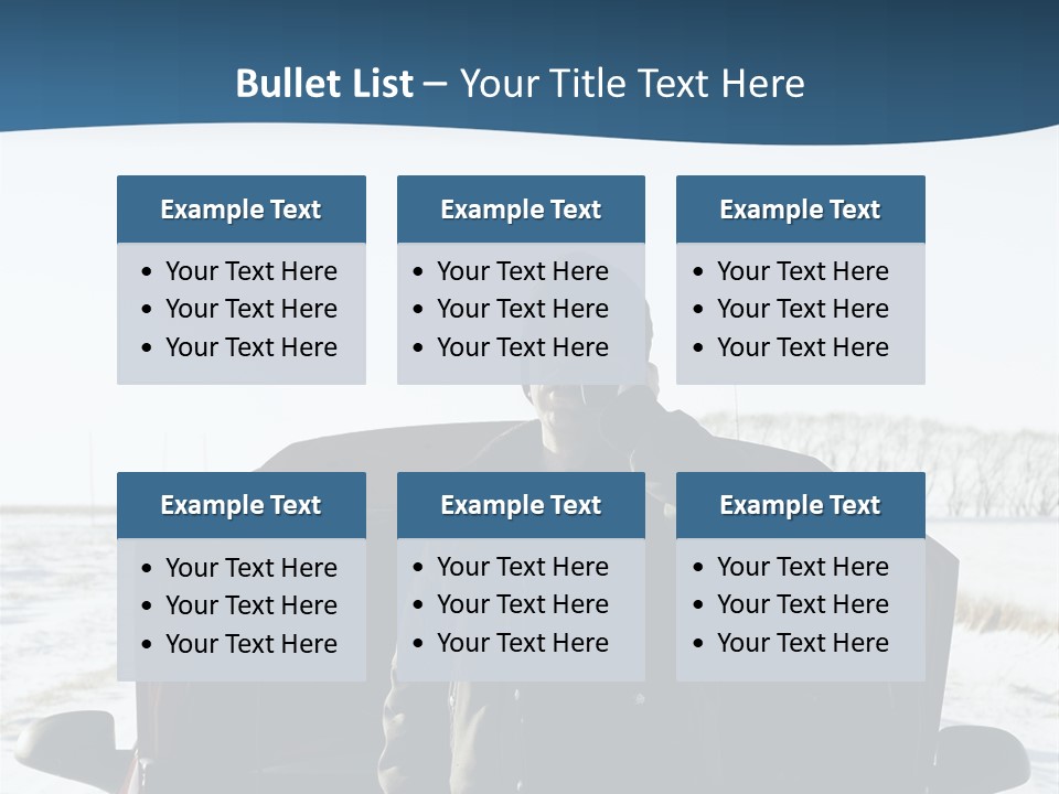Engine Hood Jeans PowerPoint Template