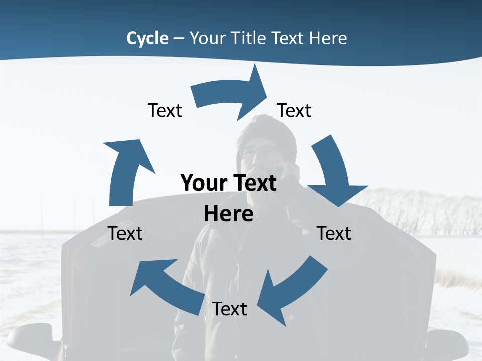 Engine Hood Jeans PowerPoint Template