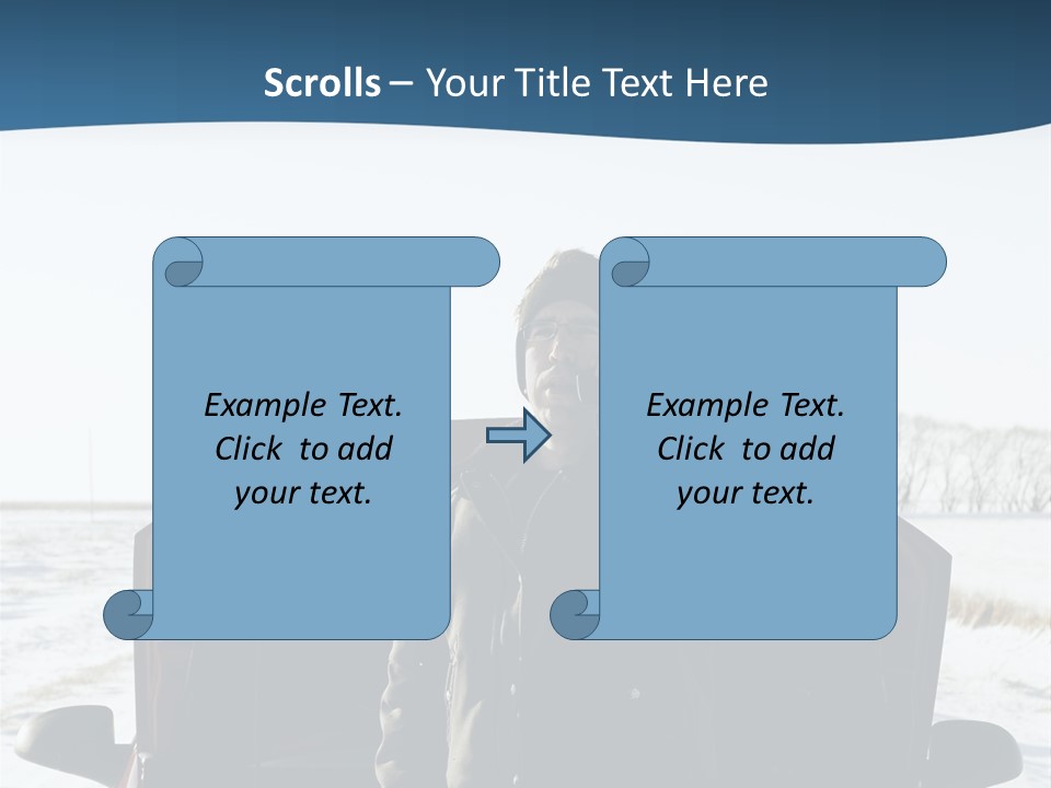 Engine Hood Jeans PowerPoint Template