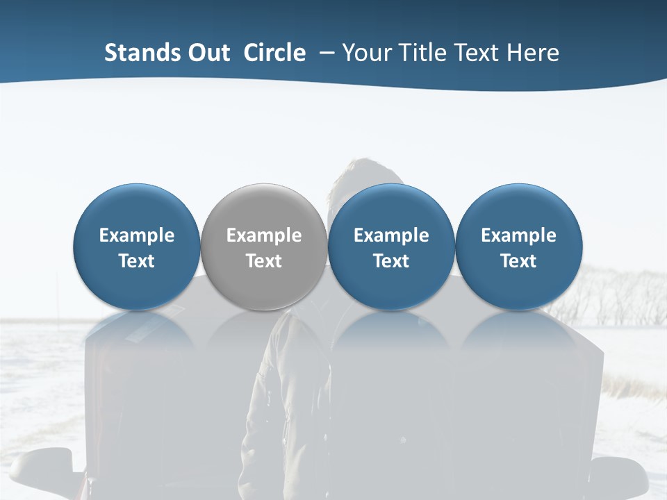 Engine Hood Jeans PowerPoint Template