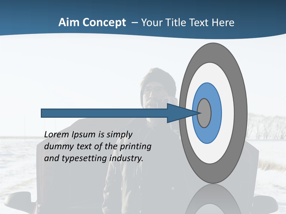 Engine Hood Jeans PowerPoint Template