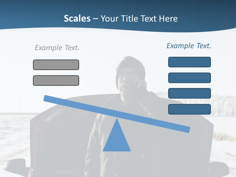 Engine Hood Jeans PowerPoint Template