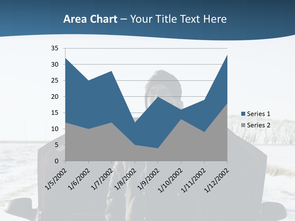 Engine Hood Jeans PowerPoint Template
