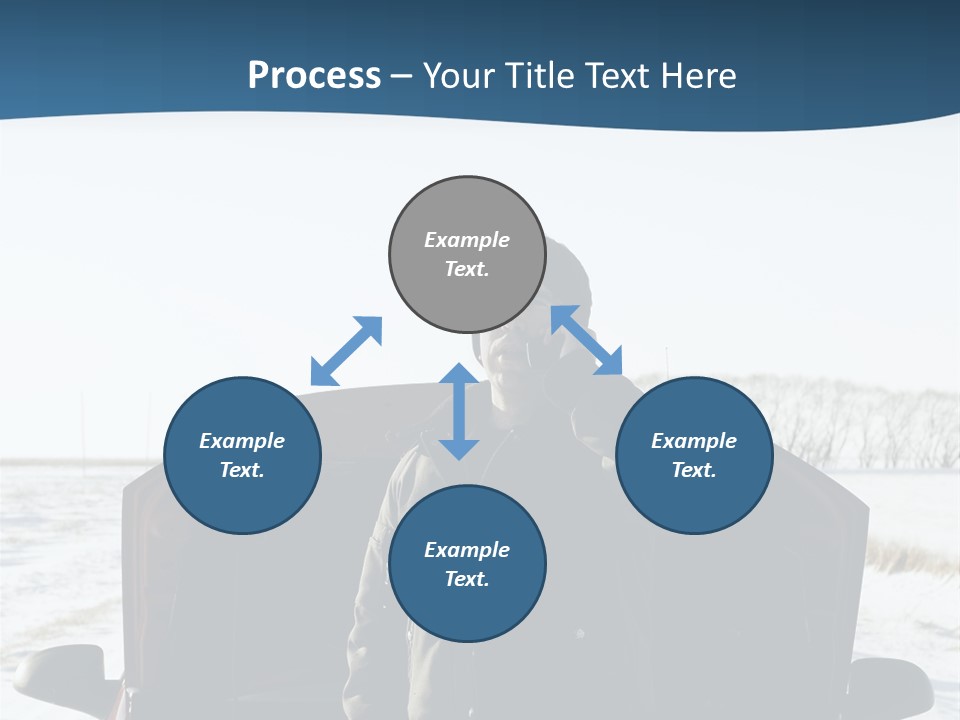 Engine Hood Jeans PowerPoint Template