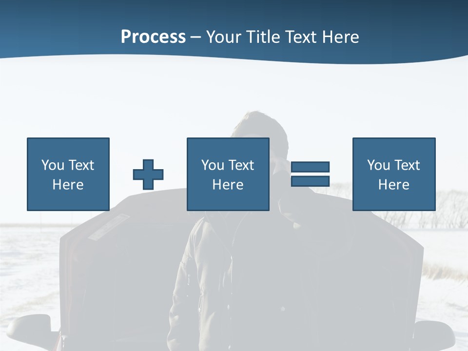 Engine Hood Jeans PowerPoint Template