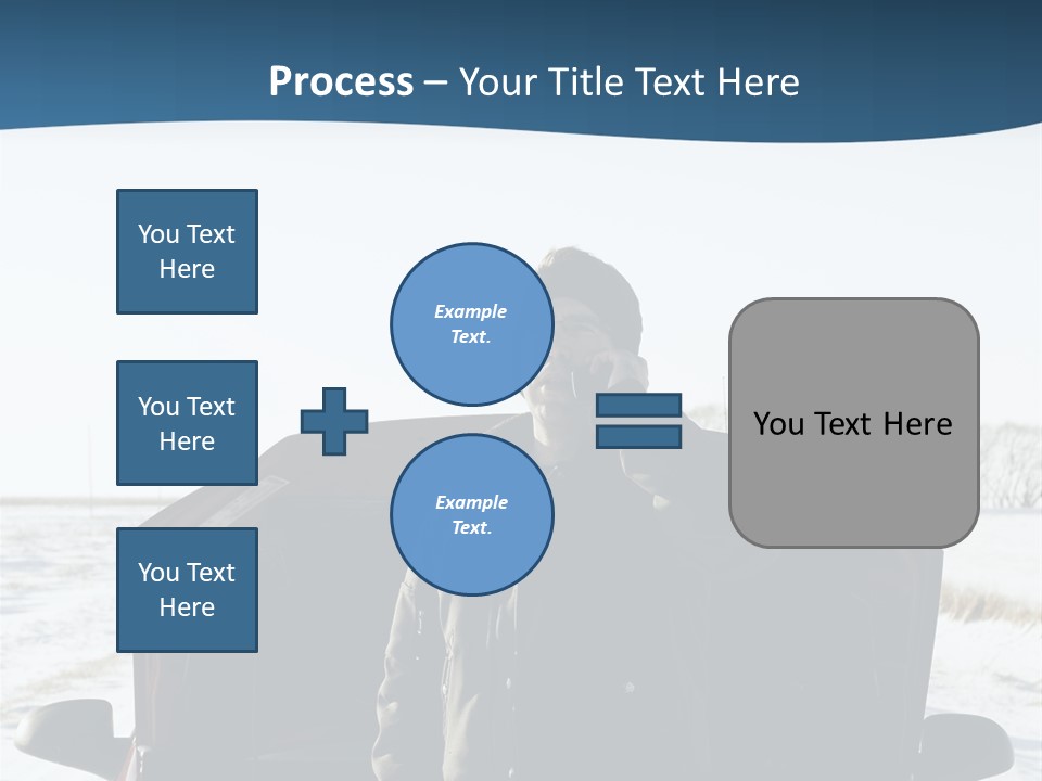 Engine Hood Jeans PowerPoint Template