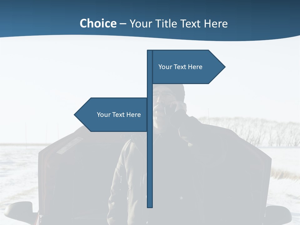 Engine Hood Jeans PowerPoint Template