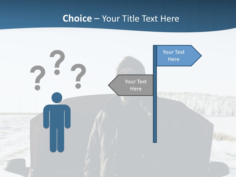 Engine Hood Jeans PowerPoint Template