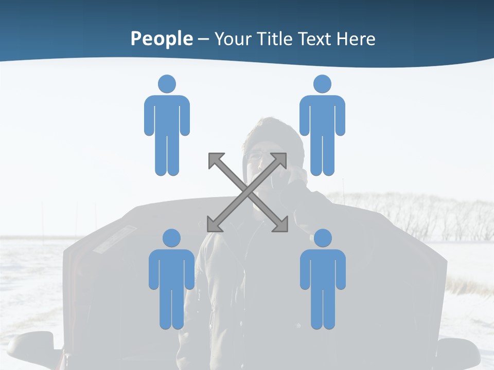 Engine Hood Jeans PowerPoint Template