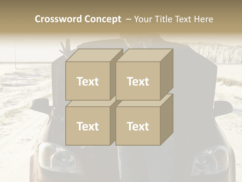 Repair Road Cell PowerPoint Template