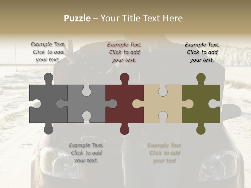 Repair Road Cell PowerPoint Template