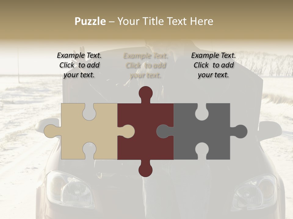 Repair Road Cell PowerPoint Template