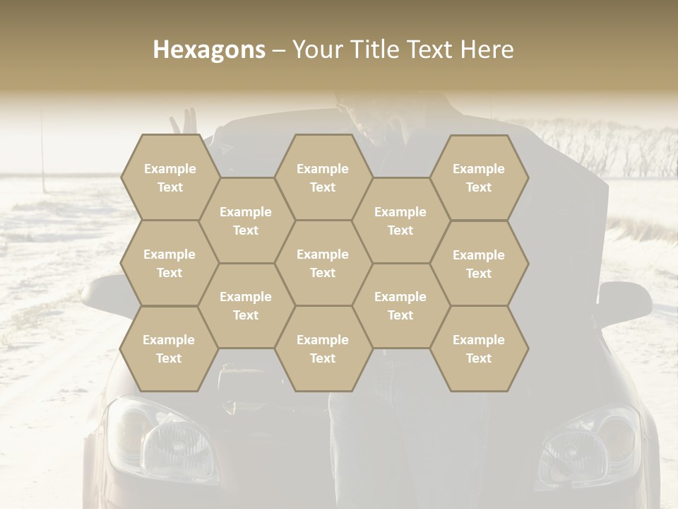 Repair Road Cell PowerPoint Template