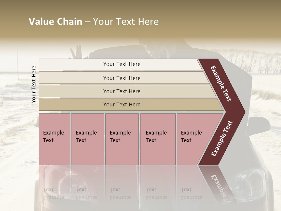 Repair Road Cell PowerPoint Template