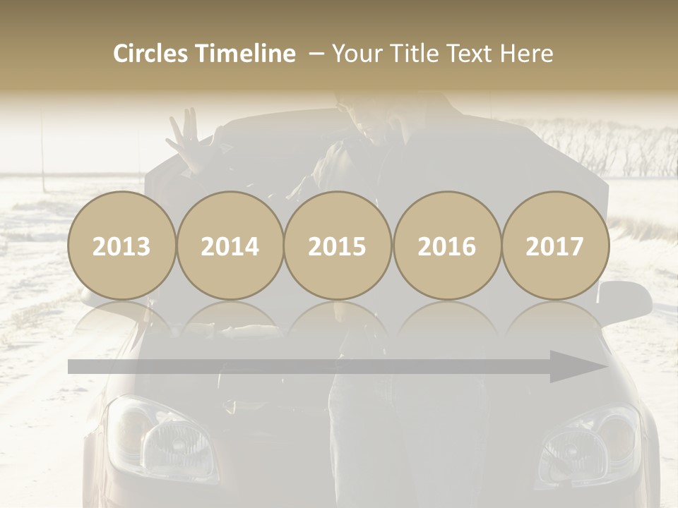 Repair Road Cell PowerPoint Template