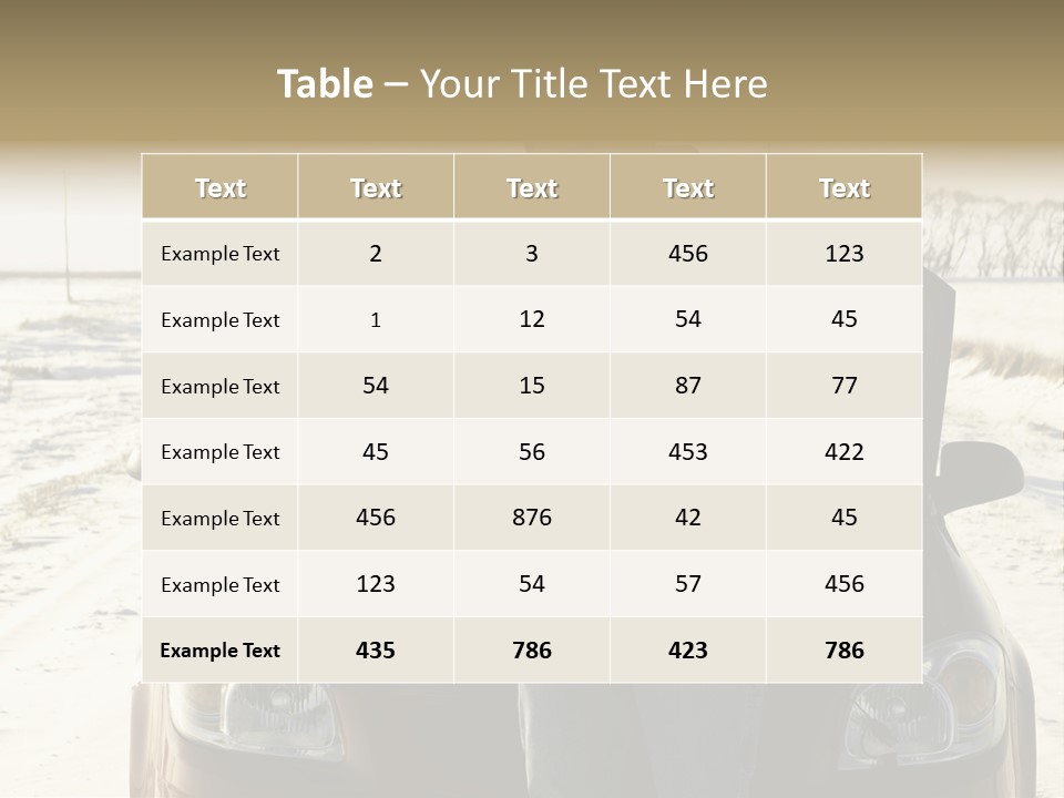Repair Road Cell PowerPoint Template