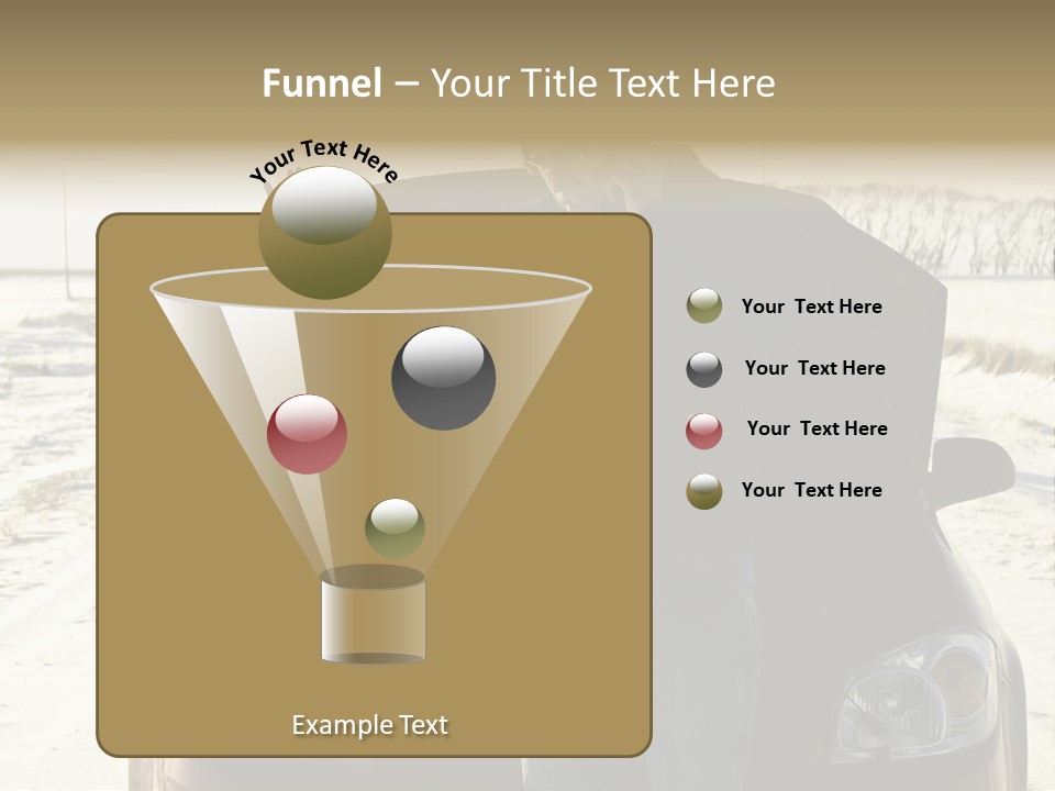 Repair Road Cell PowerPoint Template