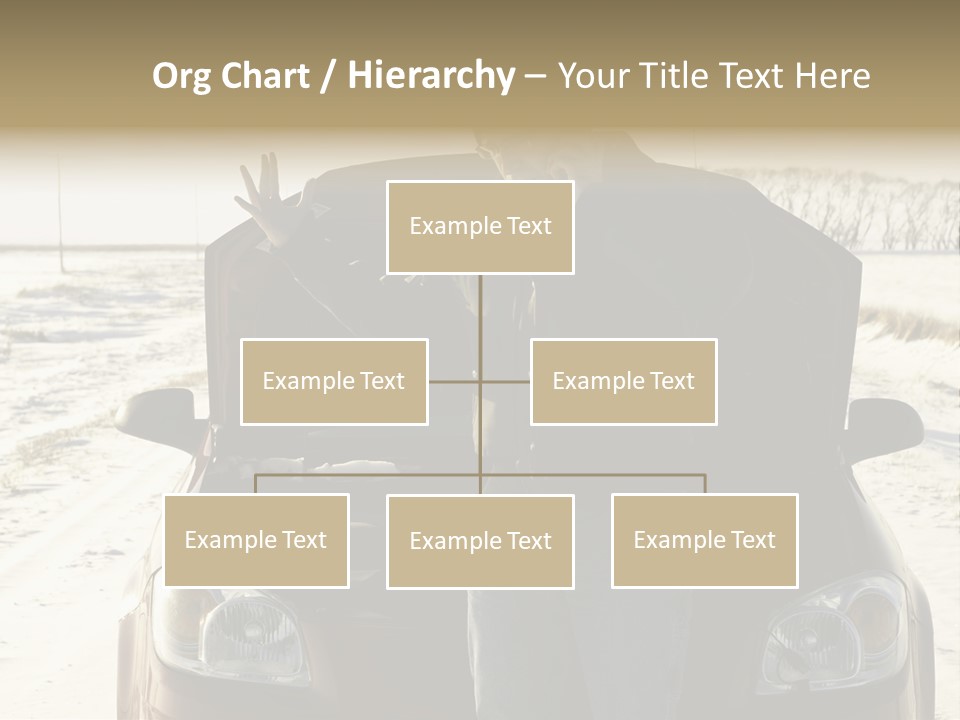 Repair Road Cell PowerPoint Template