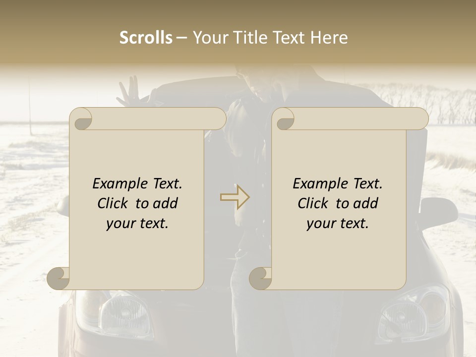 Repair Road Cell PowerPoint Template