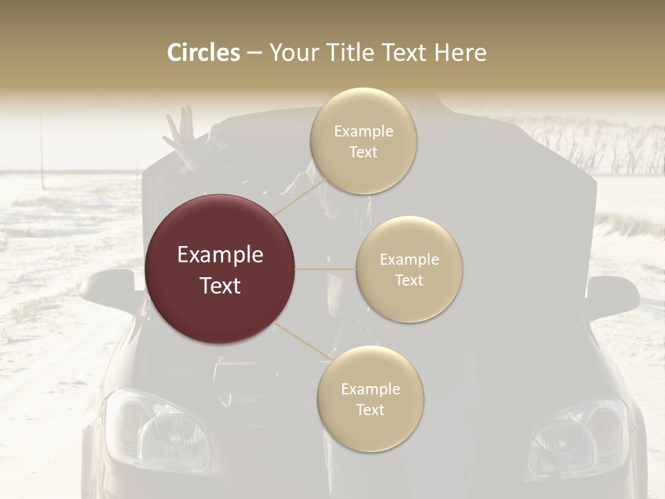Repair Road Cell PowerPoint Template