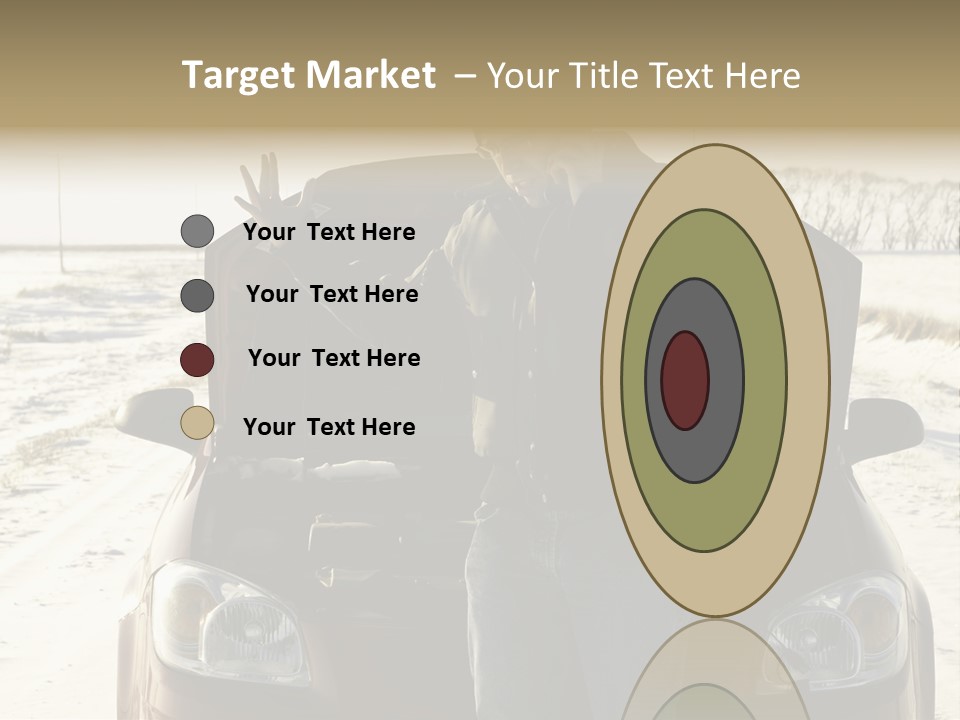 Repair Road Cell PowerPoint Template