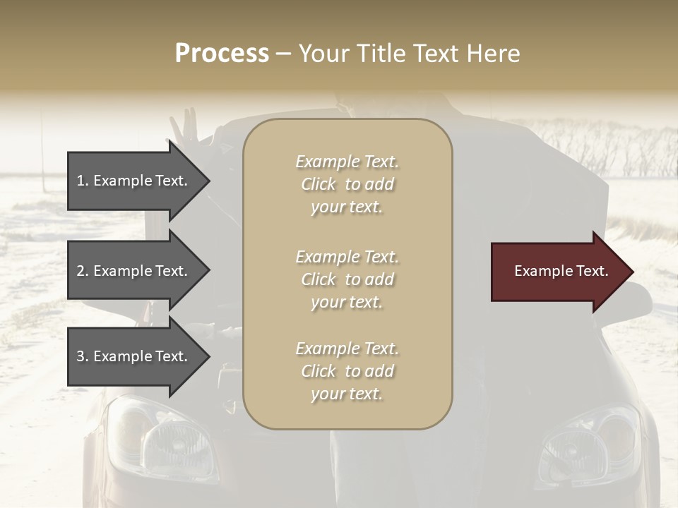 Repair Road Cell PowerPoint Template