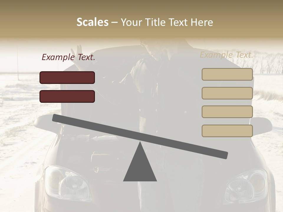 Repair Road Cell PowerPoint Template