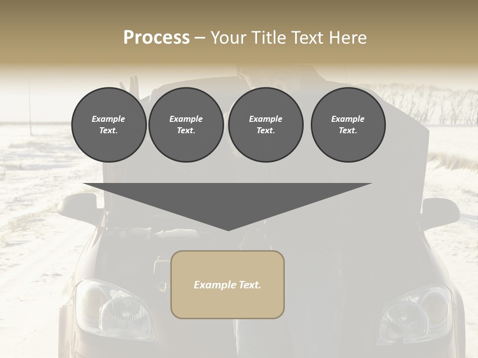 Repair Road Cell PowerPoint Template
